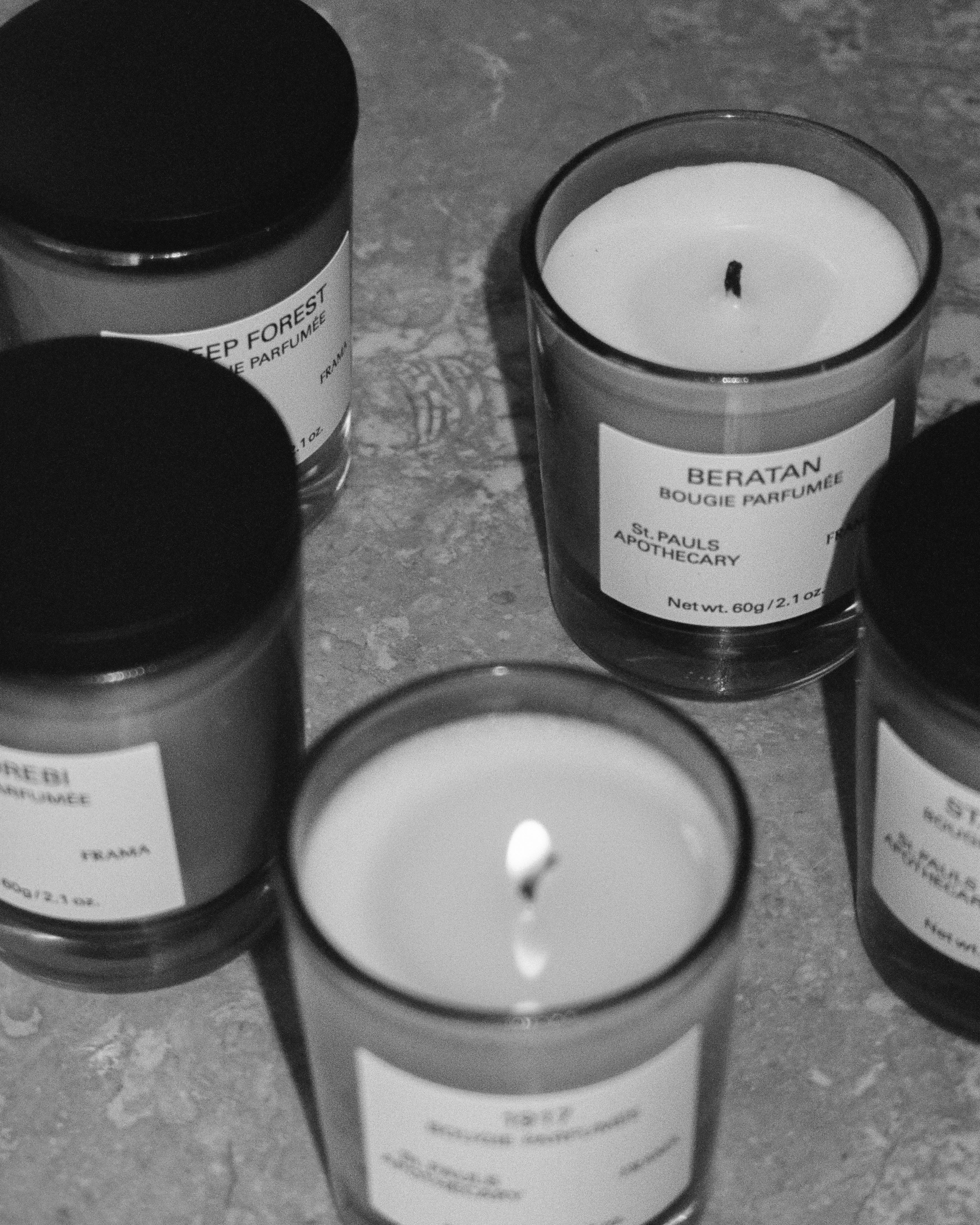 FRAMA/Beratan Scented Candle 60g – phaseii